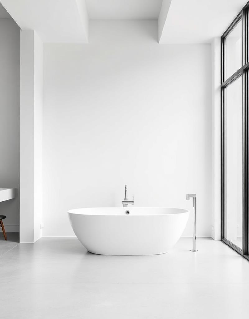 Baño estilo Minimalista